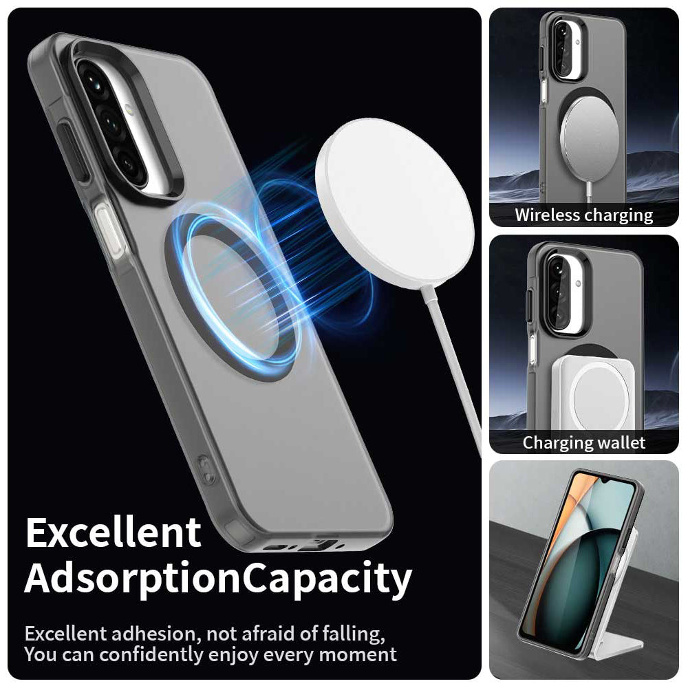 MagSafe puzdro pre Samsung Galaxy A26 A266, Techsuit, CandyCase, Čierna