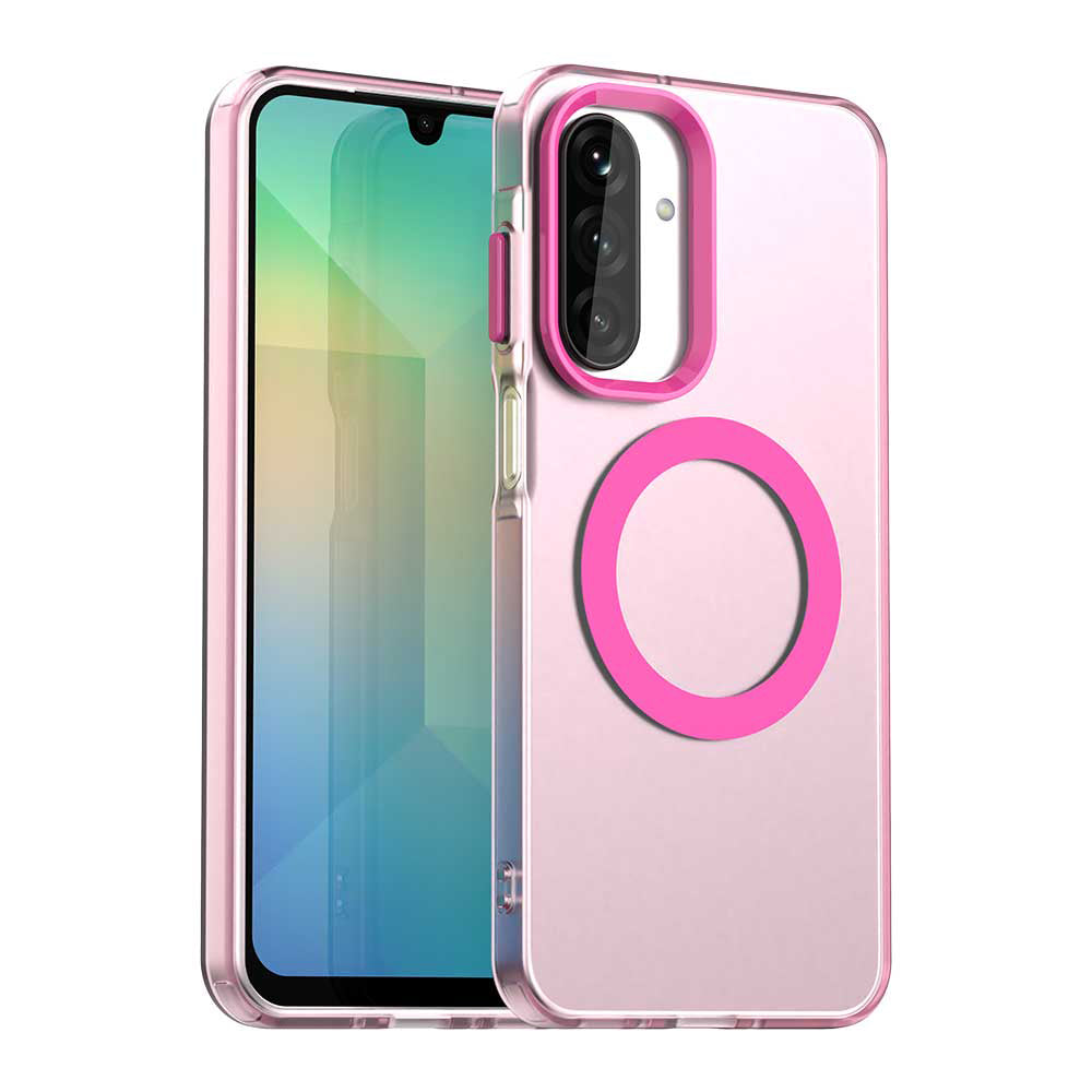 MagSafe Case for Samsung Galaxy A26 A266, Techsuit, CandyCase, Pink