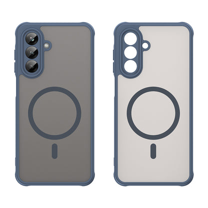 MagSafe puzdro pre Samsung Galaxy A26 A266, Techsuit, HaloFrost II, Tmavomodrá