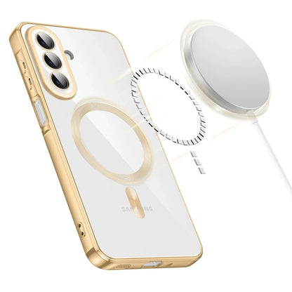 MagSafe puzdro pre Samsung Galaxy A27 5G, Techsuit, Luxury Crystal, Strieborné