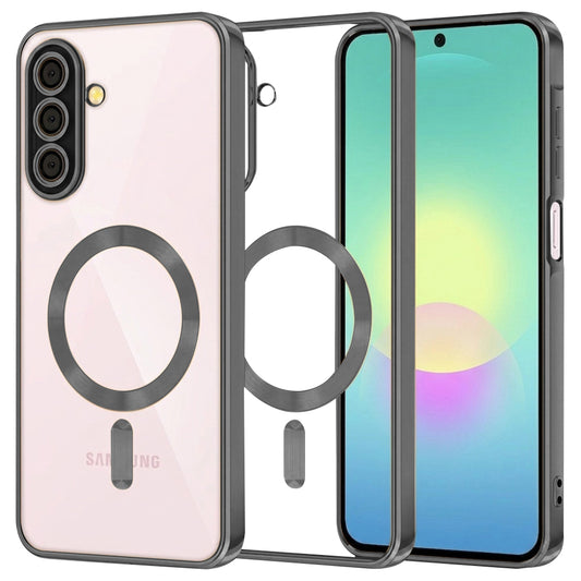 MagSafe puzdro pre Samsung Galaxy A27 5G, Techsuit, Luxury Crystal, čierne