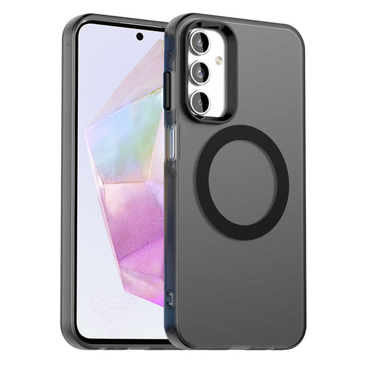 MagSafe puzdro pre Samsung Galaxy A35 5G A356, Techsuit, CandyCase, Čierna