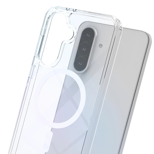 MagSafe puzdro pre Samsung Galaxy A36 A366, 3MK, Armor MagCase, Priehľadné