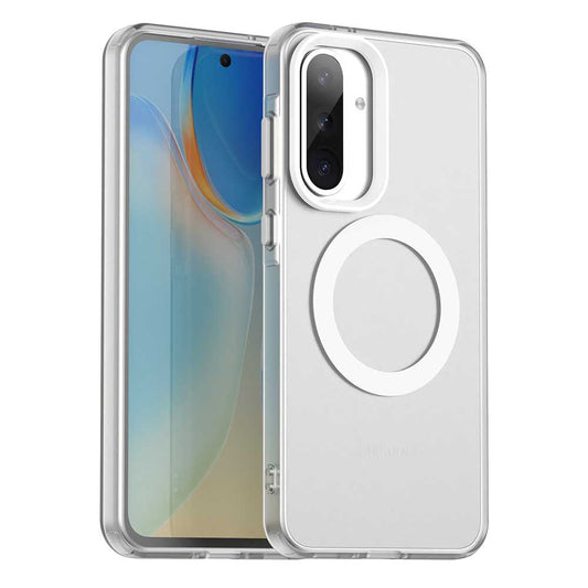 MagSafe puzdro pre Samsung Galaxy A36 A366, Techsuit, CandyCase, Biela