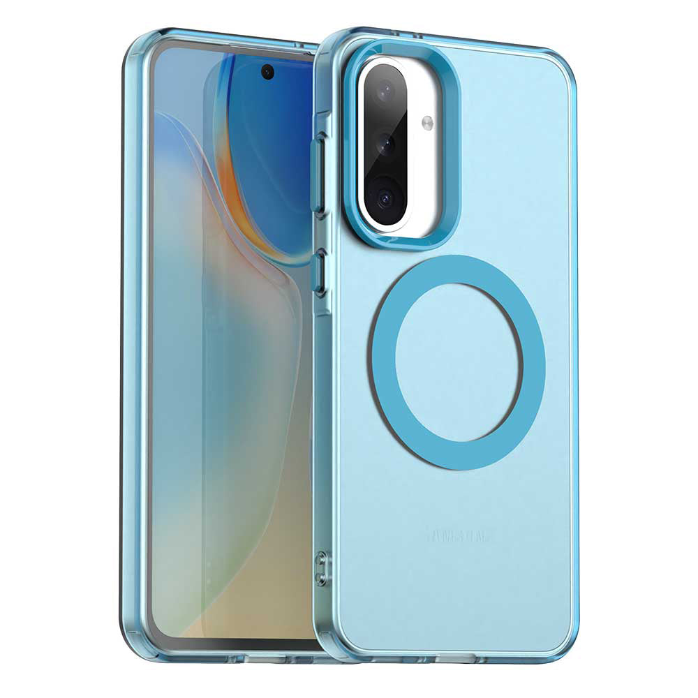 MagSafe puzdro pre Samsung Galaxy A36 A366, Techsuit, CandyCase, Modrá