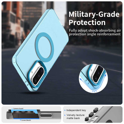MagSafe puzdro pre Samsung Galaxy A36 A366, Techsuit, CandyCase, Modrá