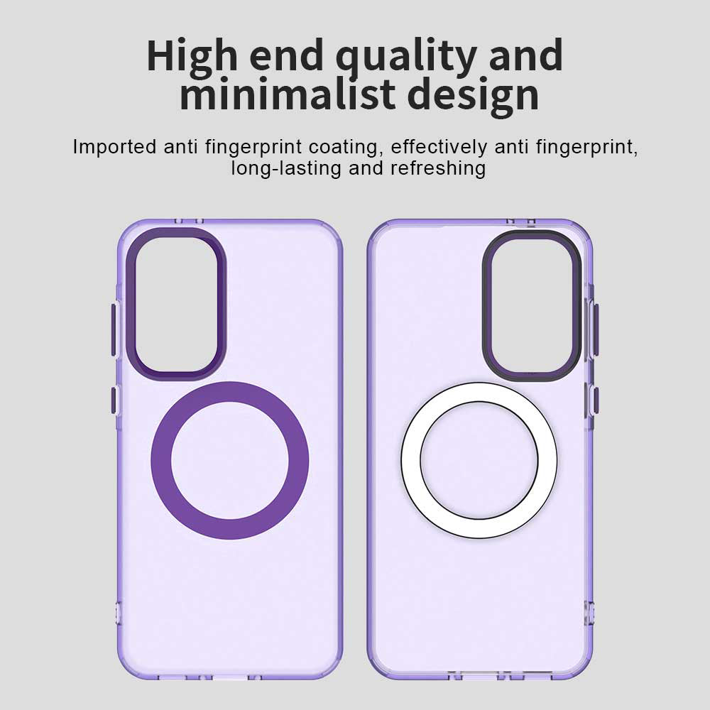 MagSafe puzdro pre Samsung Galaxy A36 A366, Techsuit, CandyCase, Fialová