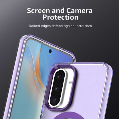 MagSafe puzdro pre Samsung Galaxy A36 A366, Techsuit, CandyCase, Fialová