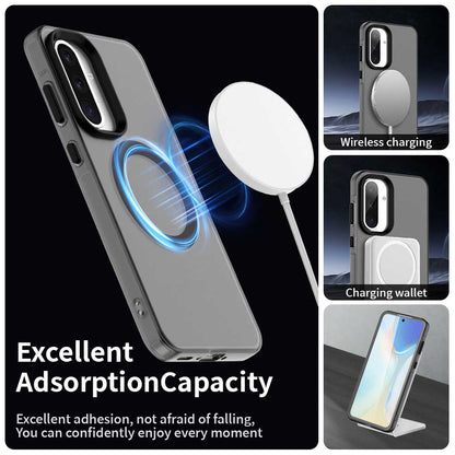 MagSafe puzdro pre Samsung Galaxy A36 A366, Techsuit, CandyCase, Čierna