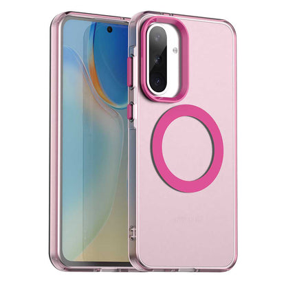 MagSafe puzdro pre Samsung Galaxy A36 A366, Techsuit, CandyCase, Ružové