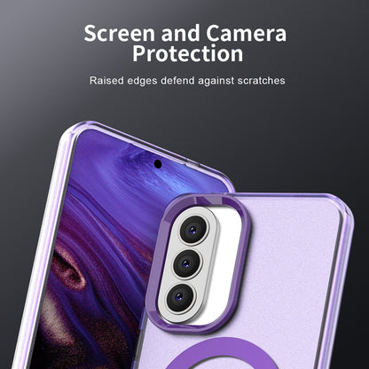 MagSafe Case for Samsung Galaxy A37 5G, Techsuit, CandyCase, Purple