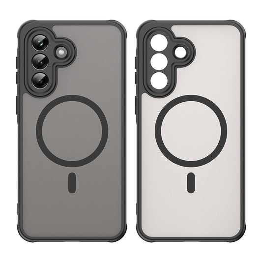 Puzdro MagSafe pre Samsung Galaxy A37 5G, Techsuit, HaloFrost II, Čierne