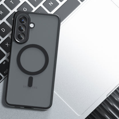 Puzdro MagSafe pre Samsung Galaxy A37 5G, Techsuit, PureFrost, Saténová Čierna