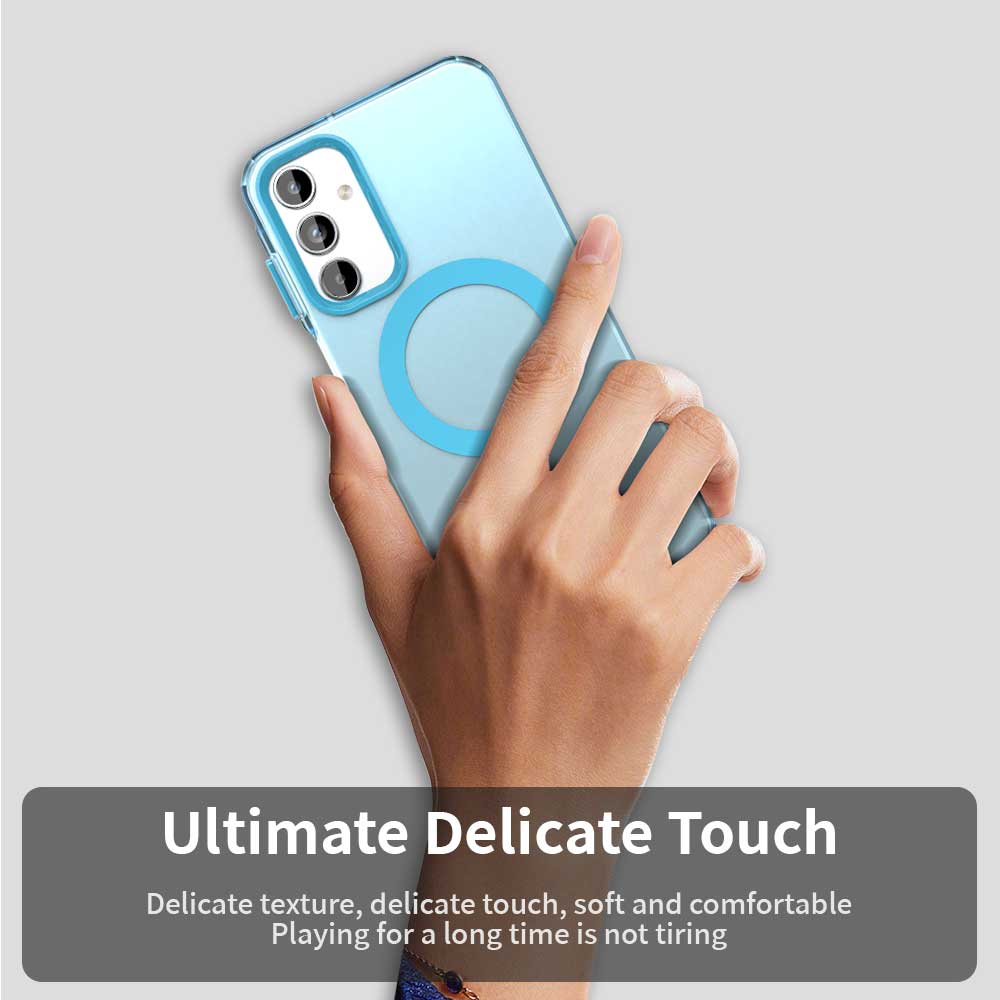MagSafe puzdro pre Samsung Galaxy A55 5G A556, Techsuit, CandyCase, Modrá