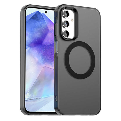 MagSafe puzdro pre Samsung Galaxy A55 5G A556, Techsuit, CandyCase, Čierna