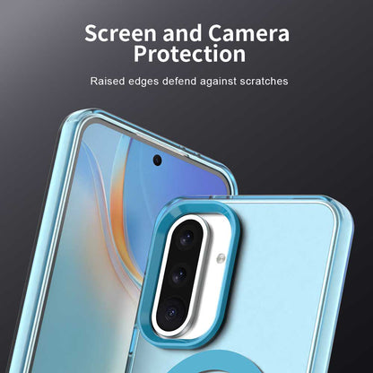 MagSafe puzdro pre Samsung Galaxy A56 A566, Techsuit, CandyCase, modré