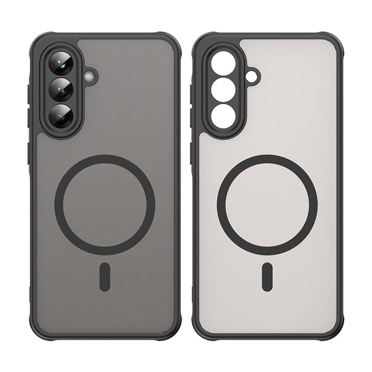 MagSafe puzdro pre Samsung Galaxy A56 A566, Techsuit, HaloFrost II, Čierne