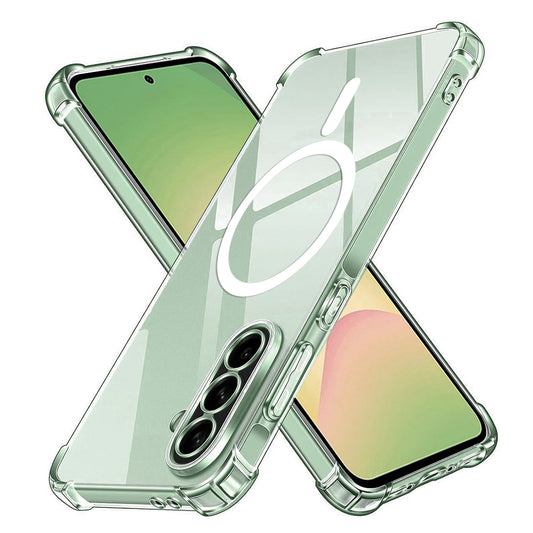MagSafe puzdro pre Samsung Galaxy A56 A566, Techsuit, nárazuvzdorné, priehľadné