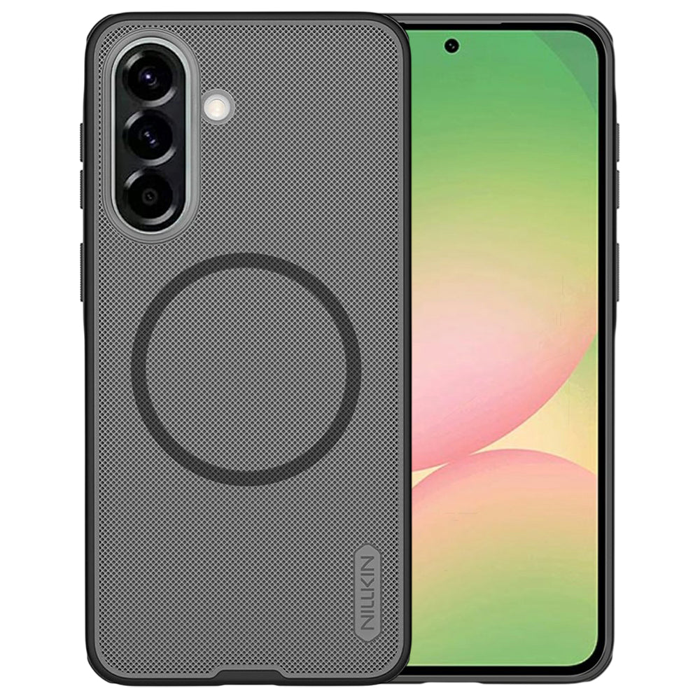 MagSafe puzdro pre Samsung Galaxy A57 5G, Nillkin, Super Shield Pro, Čierne Priehľadné