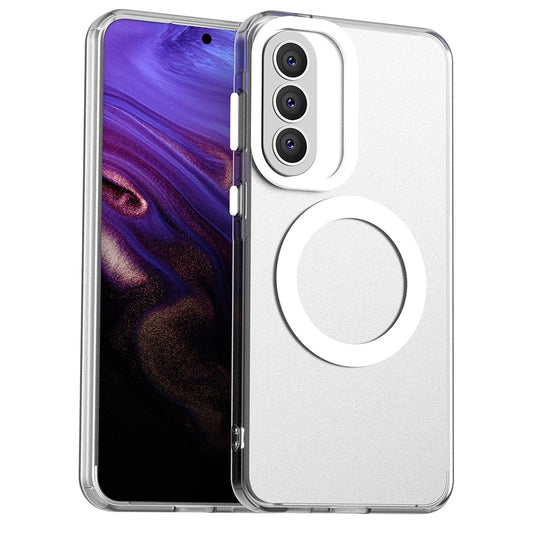 MagSafe Case for Samsung Galaxy A57 5G, Techsuit, CandyCase, White