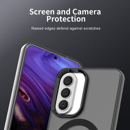 Puzdro MagSafe pre Samsung Galaxy A57 5G, Techsuit, CandyCase, Čierne