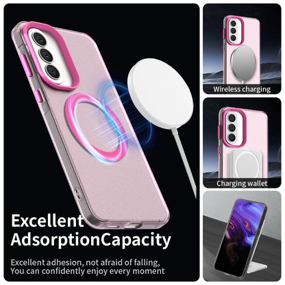 Puzdro MagSafe pre Samsung Galaxy A57 5G, Techsuit, CandyCase, Ružové