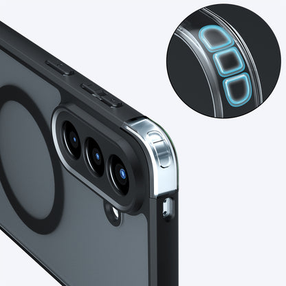 MagSafe Case for Samsung Galaxy A57 5G, Techsuit, PureFrost, Satin Black
