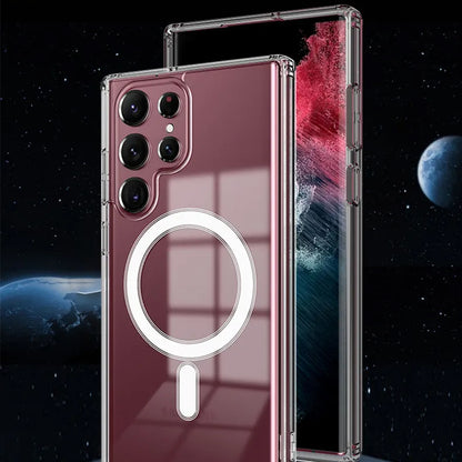 MagSafe puzdro pre Samsung Galaxy S23 Ultra S918, Techsuit, Pro, Čierne