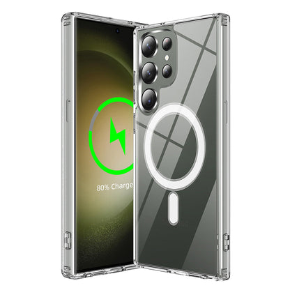 MagSafe puzdro pre Samsung Galaxy S23 Ultra S918, Techsuit, Pro, Priehľadné