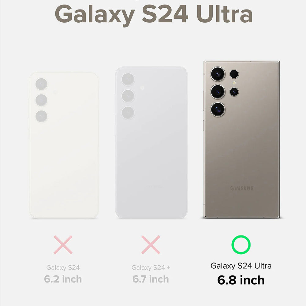 MagSafe puzdro pre Samsung Galaxy S24 Ultra S928, Ringke, Alles, Čierne