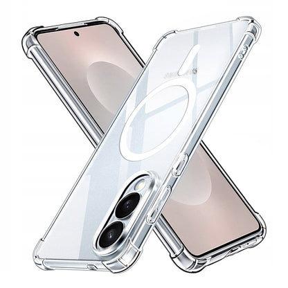 MagSafe Case for Samsung Galaxy S25 Edge S937, Techsuit, Shockproof, Transparent