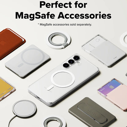 MagSafe puzdro pre Samsung Galaxy S25 FE, Ringke, Fusion, priehľadné