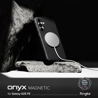 MagSafe puzdro pre Samsung Galaxy S25 FE, Ringke, Onyx, Čierne
