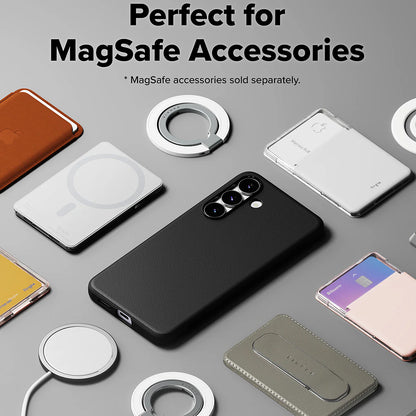 MagSafe puzdro pre Samsung Galaxy S25 FE, Ringke, Onyx, Čierne
