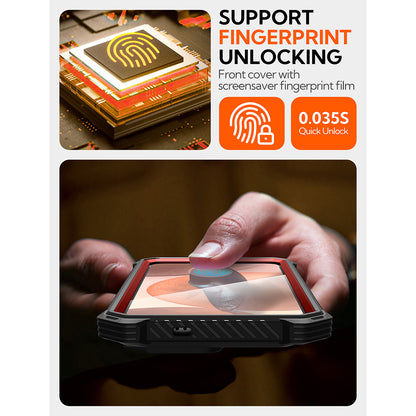 Puzdro MagSafe pre Samsung Galaxy S25 S931, i-Blason, ArmorBox, Červené