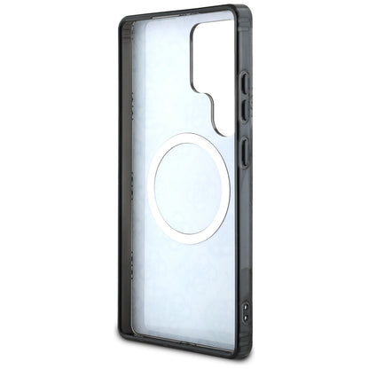 Puzdro MagSafe pre Samsung Galaxy S25 Ultra S938, Guess, IML Peony On 4G Background, Čierne