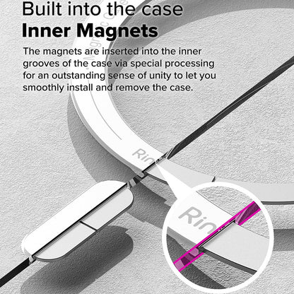 MagSafe puzdro pre Samsung Galaxy S25 Ultra S938, Ringke, Fusion, Matne priehľadné
