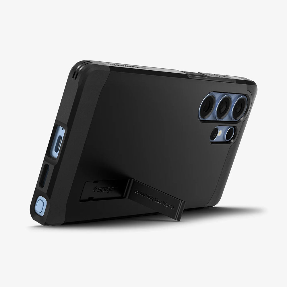 Puzdro MagSafe pre Samsung Galaxy S25 Ultra S938, Spigen, Tough Armor, Čierne