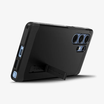 Puzdro MagSafe pre Samsung Galaxy S25 Ultra S938, Spigen, Tough Armor, Čierne