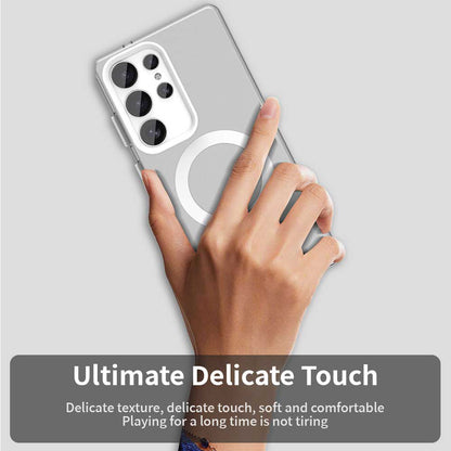 MagSafe puzdro pre Samsung Galaxy S25 Ultra S938, Techsuit, CandyCase, Biele