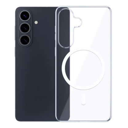 Puzdro MagSafe pre Samsung Galaxy S26, 3MK, Clear MagCase, Priehľadné