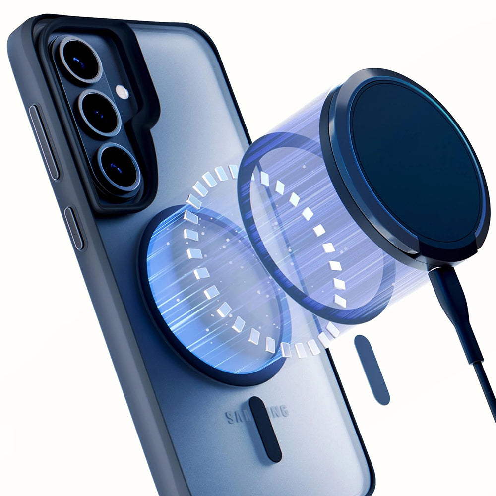 MagSafe Case for Samsung Galaxy S26, 3MK, Satin Armor, Transparent