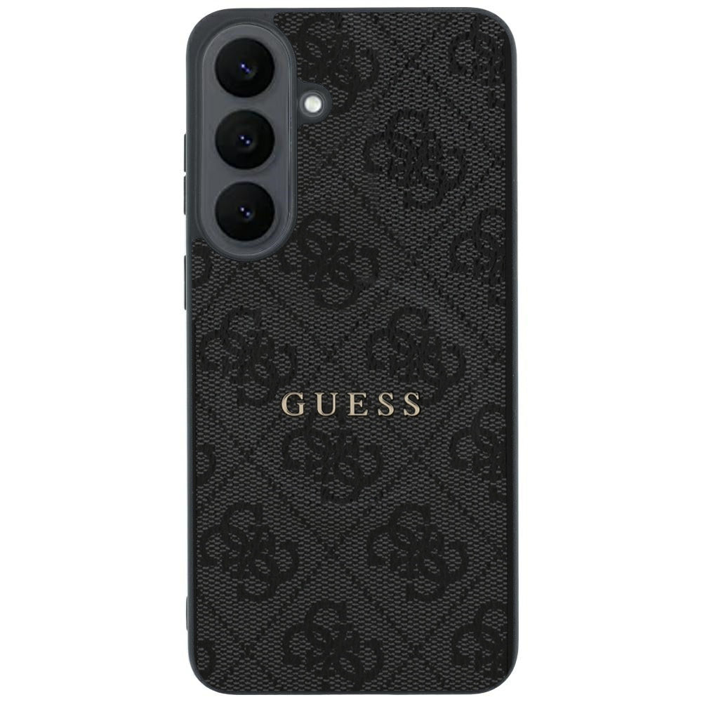 MagSafe puzdro pre Samsung Galaxy S26 FE S741, Guess, 4G Embossed Ring Classic Logo, čierne