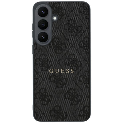 MagSafe puzdro pre Samsung Galaxy S26 FE S741, Guess, 4G Embossed Ring Classic Logo, čierne