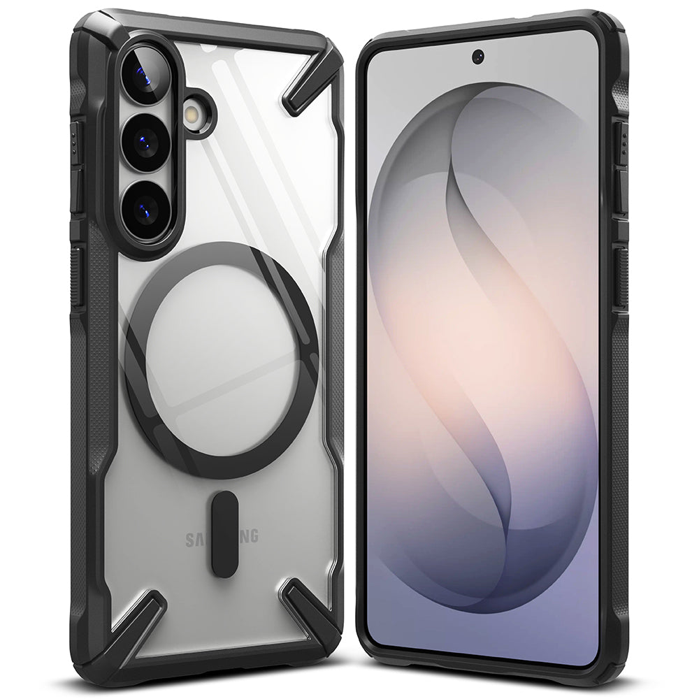 Puzdro MagSafe pre Samsung Galaxy S26 Plus, Ringke, Fusion X, Čierne