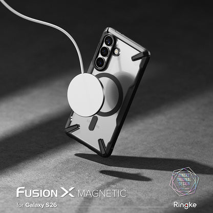 Puzdro MagSafe pre Samsung Galaxy S26 Plus, Ringke, Fusion X, Čierne