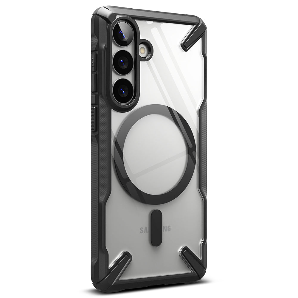 Puzdro MagSafe pre Samsung Galaxy S26 Plus, Ringke, Fusion X, Čierne