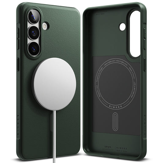 Puzdro MagSafe pre Samsung Galaxy S26 Plus, Ringke, Onyx, Tmavozelená