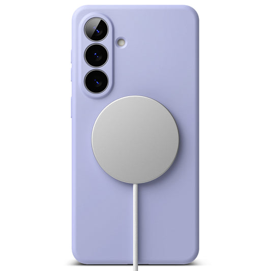 Puzdro MagSafe pre Samsung Galaxy S26 Plus, Ringke, Silikón, Fialová