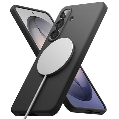 Puzdro MagSafe pre Samsung Galaxy S26 Plus, Ringke, Silikónové, Čierne